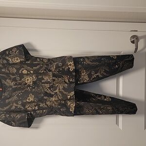 Piazza Sempione Audrey Brocade Pant Suit